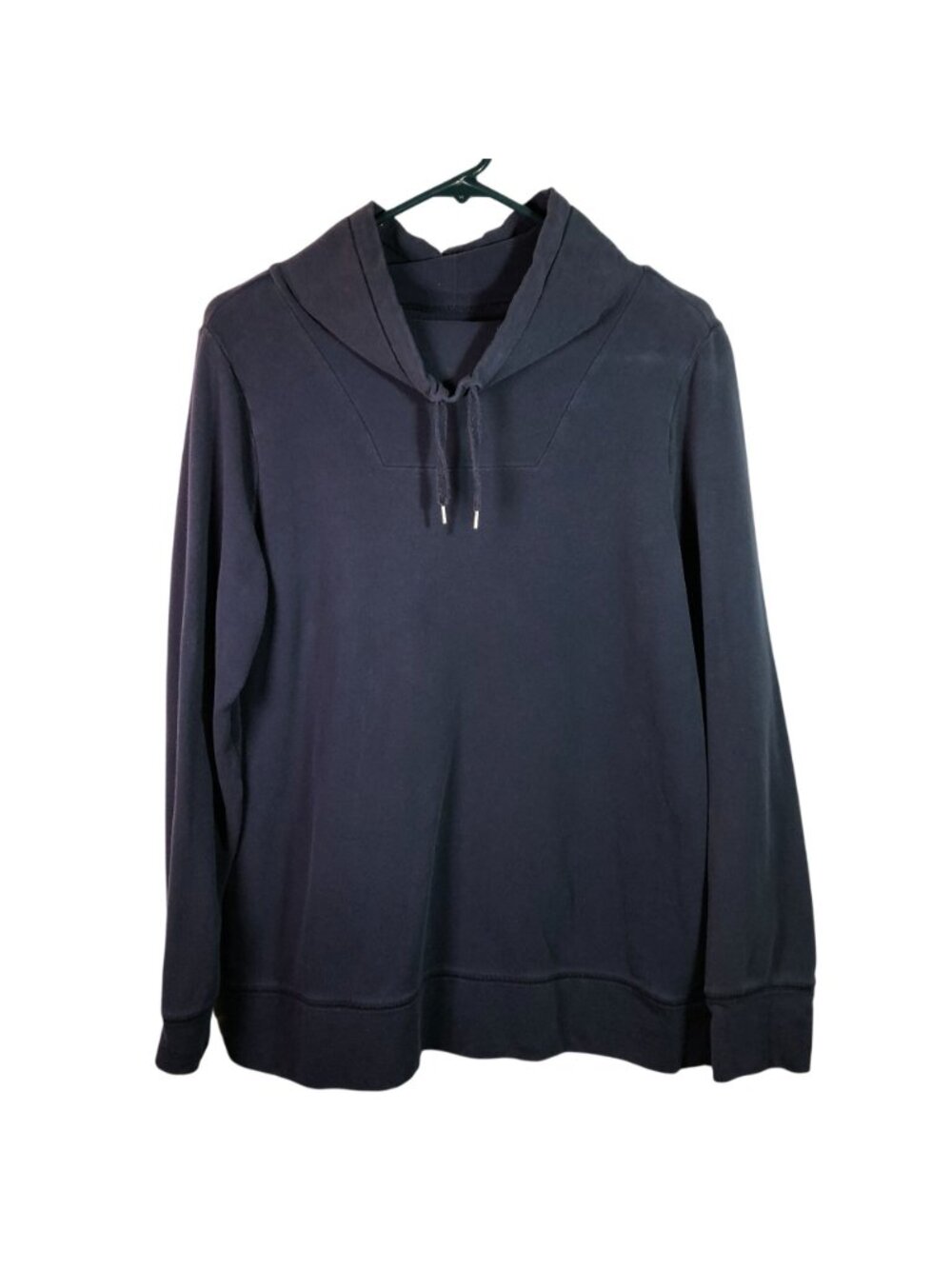 L.L. Bean Hoodie Sweatshirt Mens Medium Pullover Regular High Neck Drawstring